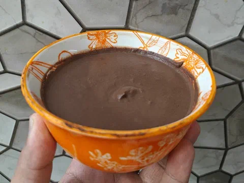 Chocolate Paneer Mousse